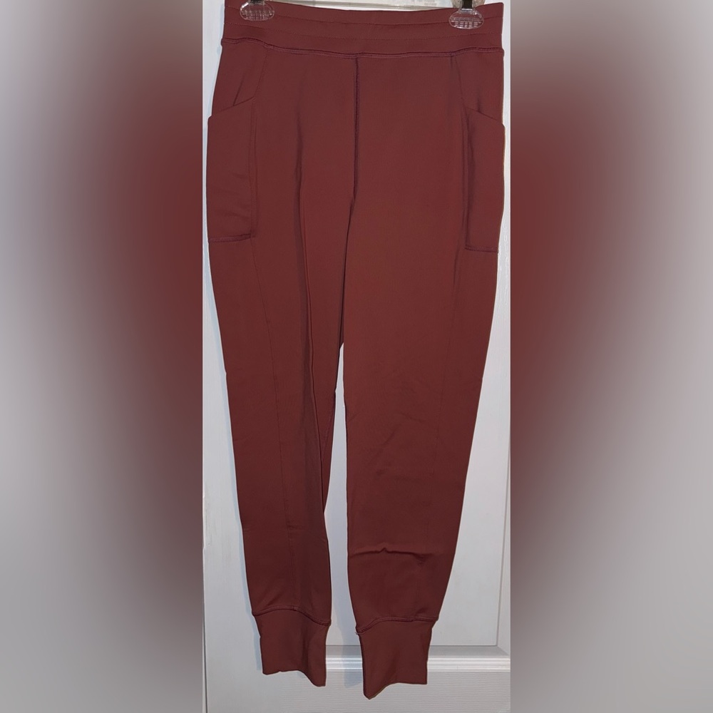 Fabletics Mauve High-Waisted Pocket Joggers Size S